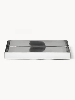 Westwing Collection Accesorios de baño de metal Halston, 3 pzas.