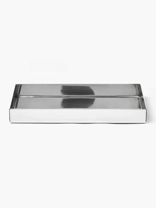 Westwing Collection Accesorios de baño de metal Halston, 3 pzas.