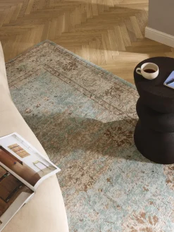 Westwing Collection Alfombra artesanal de chenilla Rimini