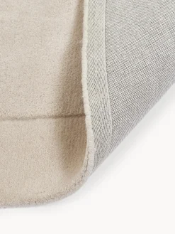 Westwing Collection Alfombra artesanal de lana con forma orgánica Kadey