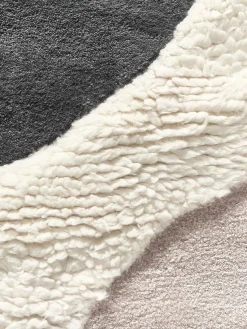 Westwing Collection Alfombra artesanal de lana texturizada Silas^ Alfombras Rectangulares|Alfombras