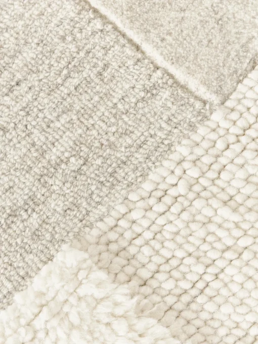 Westwing Collection Alfombra artesanal de pelo largo Titus