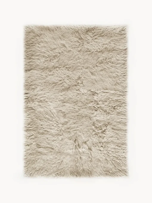 Layered Alfombra artesanal de pelo largo Shaggy^ Rectangular|Alfombras Rectangulares