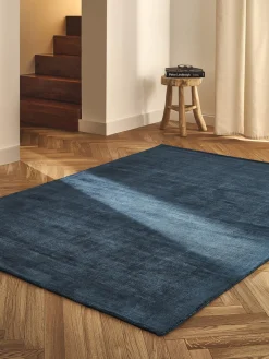Westwing Collection Alfombra artesanal de viscosa Jane