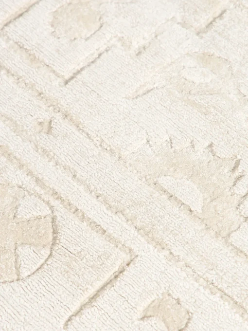 Westwing Collection Alfombra artesanal de viscosa Shaila