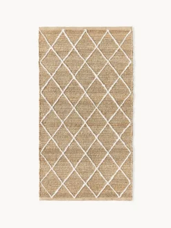 Westwing Collection Alfombra artesanal de yute Kunu
