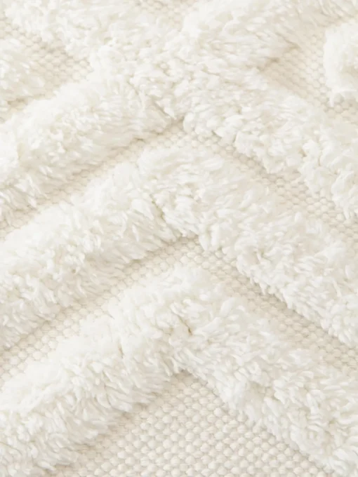 Westwing Collection Alfombra corredor artesanal de algodón texturizada Ziggy