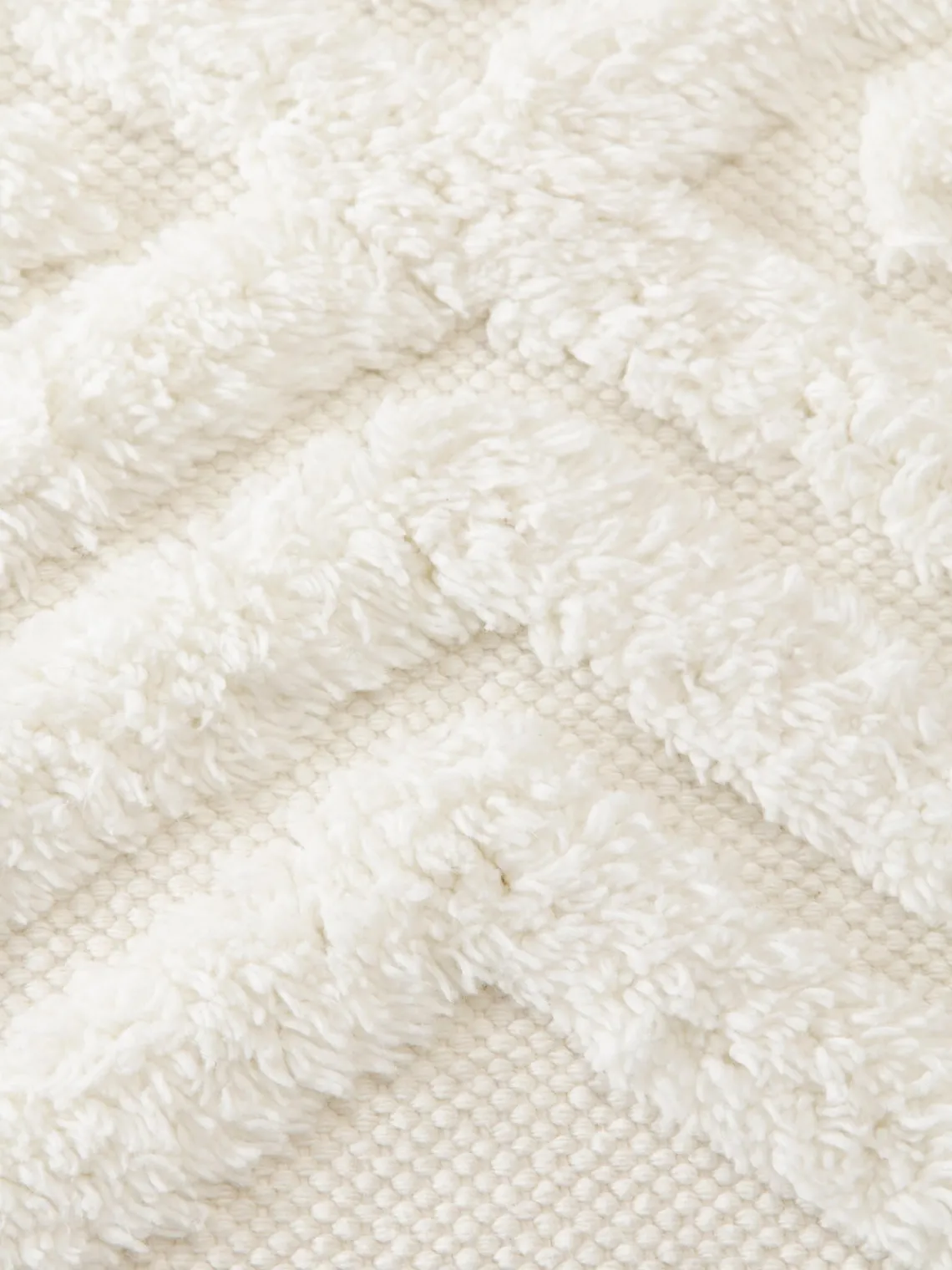 Westwing Collection Alfombra corredor artesanal de algodón texturizada Ziggy