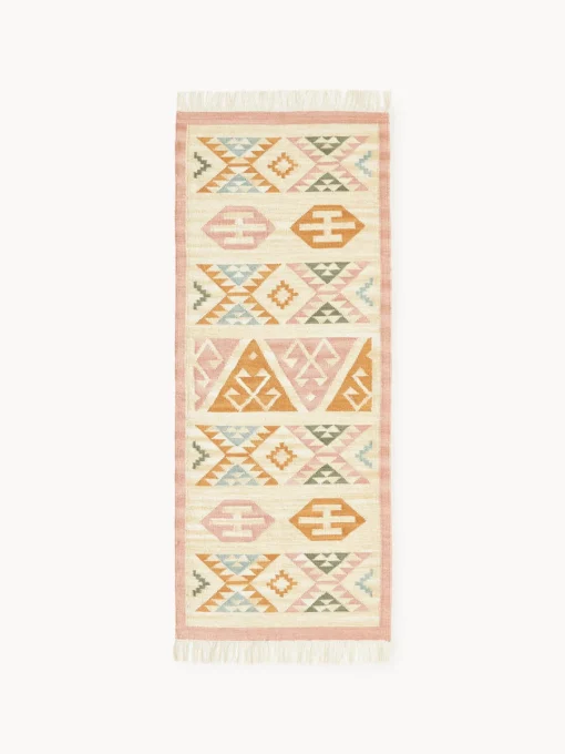 Westwing Collection Alfombra corredor artesanal de lana Anisa