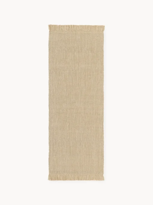 Westwing Collection Alfombra corredor artesanal para interior/exterior Sumit