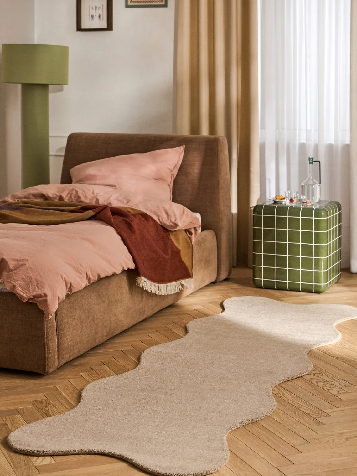 Westwing Collection Alfombra corredor artesanal Wavy^ Alfombras De Pasillo|Alfombras De Pasillo