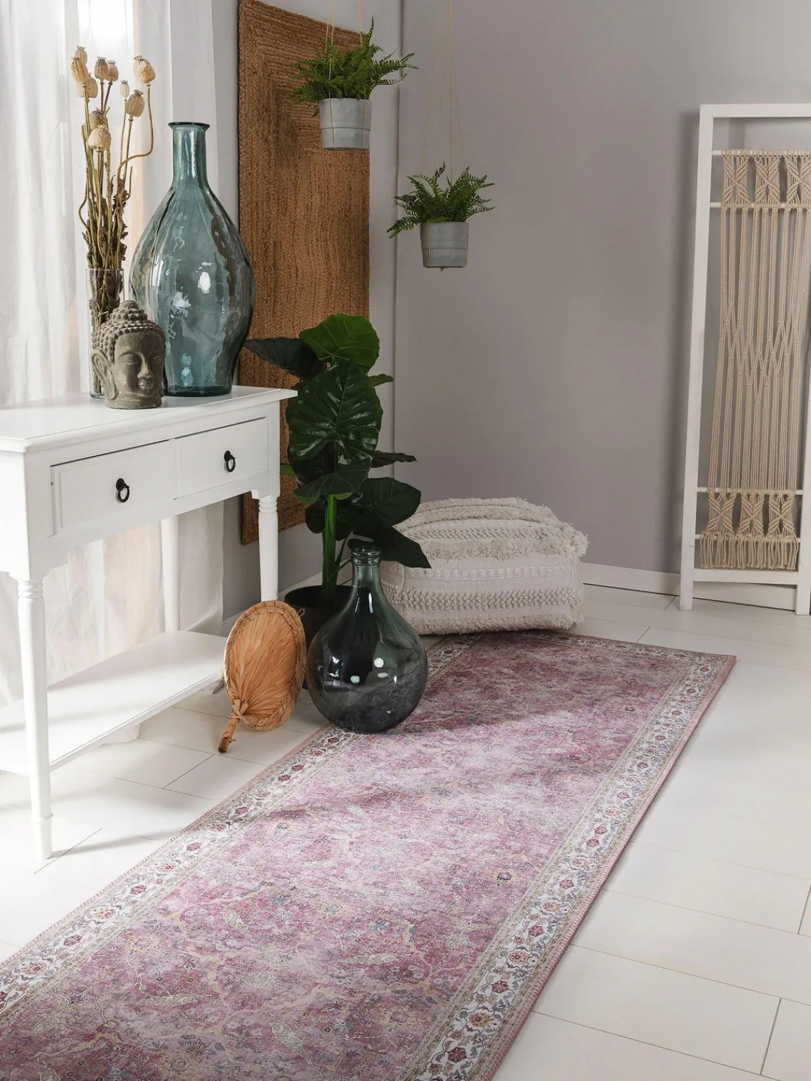 benuta Alfombra corredor con motivos ornamentales Laury