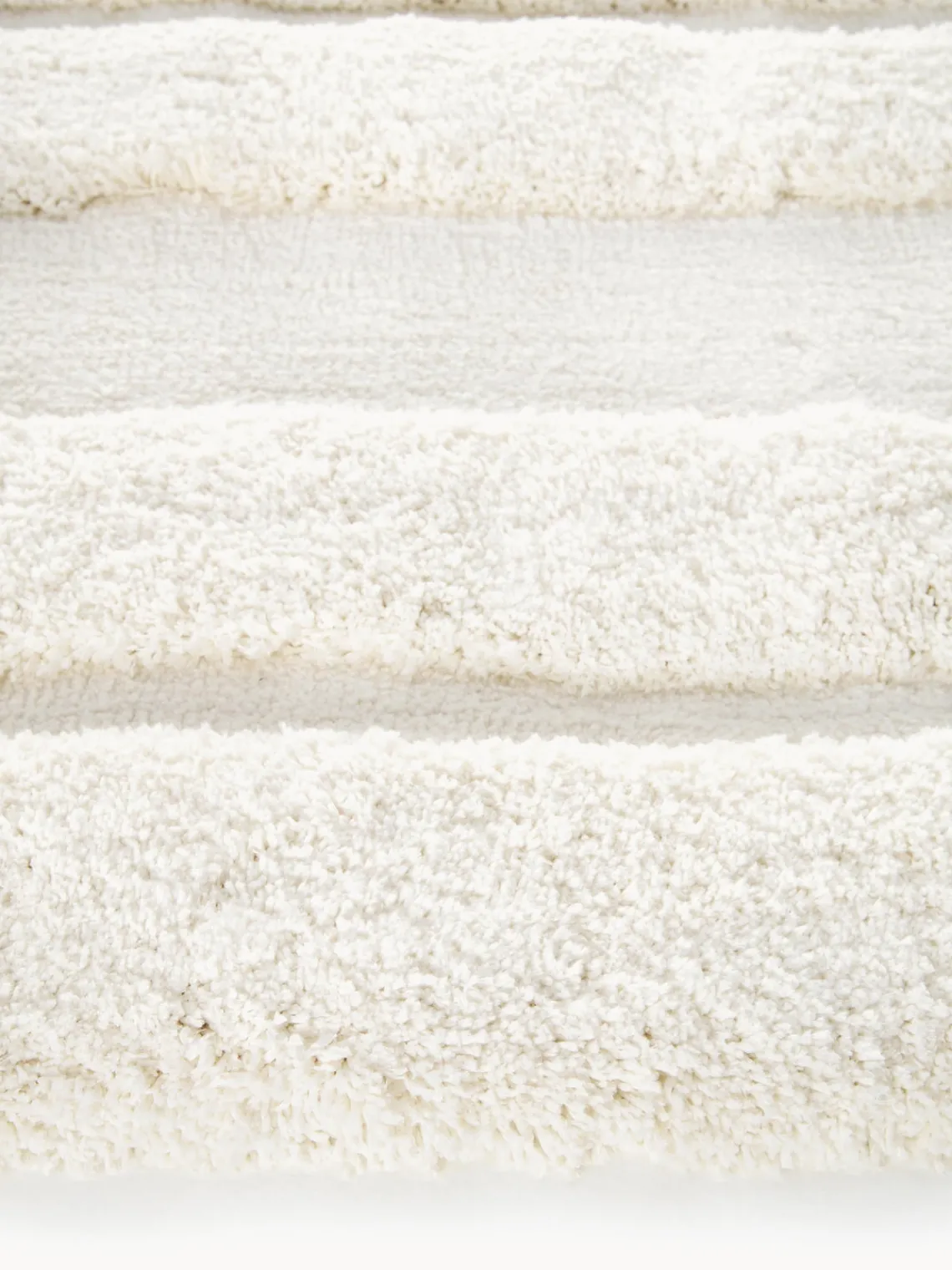 Westwing Collection Alfombra corredor de pelo largo texturizada Genève