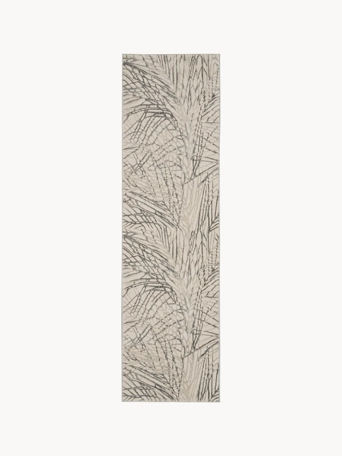 Rama Carpets Alfombra corredor de pelo corto con relieves Rustic Texture
