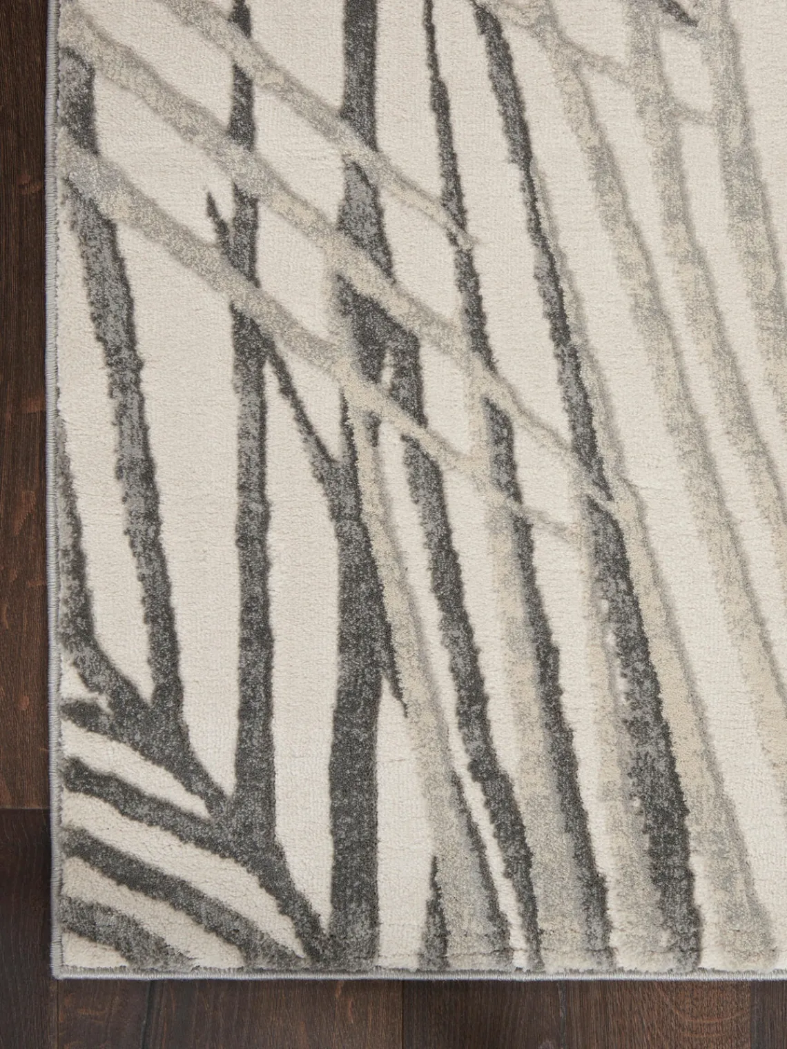 Rama Carpets Alfombra corredor de pelo corto con relieves Rustic Texture