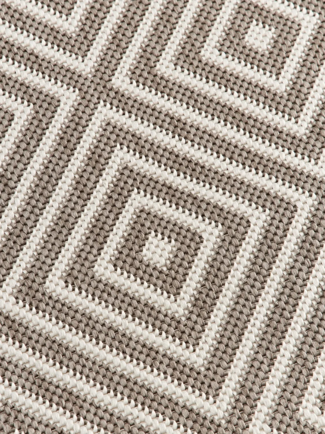 Westwing Collection Alfombra corredor exterior reversible en rombos Reddy