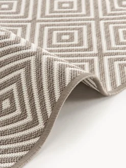 Westwing Collection Alfombra corredor exterior reversible en rombos Reddy