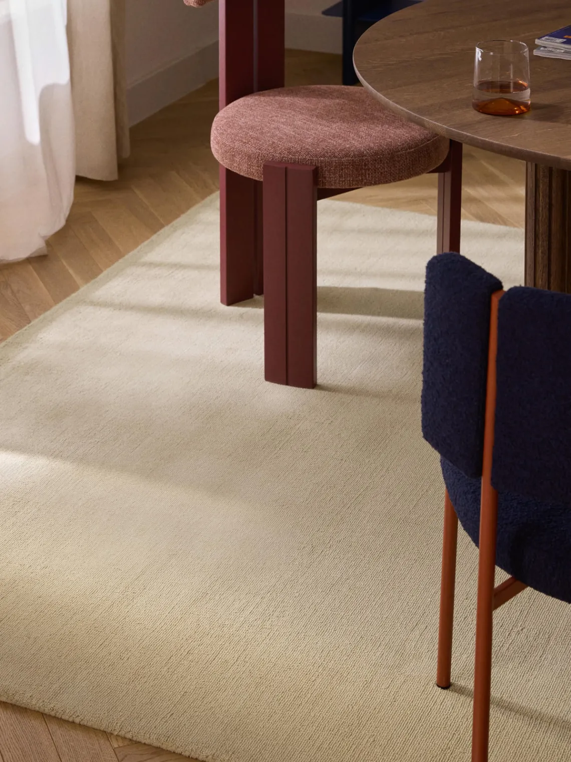 Westwing Collection Alfombra de algodón artesanal Lora