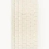 Westwing Collection Alfombra de lana artesanal texturizada Adley