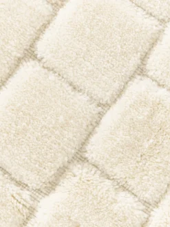 Westwing Collection Alfombra de lana artesanal texturizada Adley