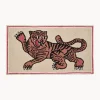 Bongusta Alfombra de lana artesanal Pink Tiger