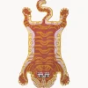 Bongusta Alfombra de lana artesanal Tigress