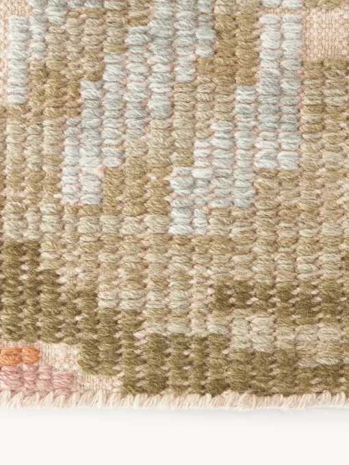 Westwing Collection Alfombra de lana con estampado floral Rosha