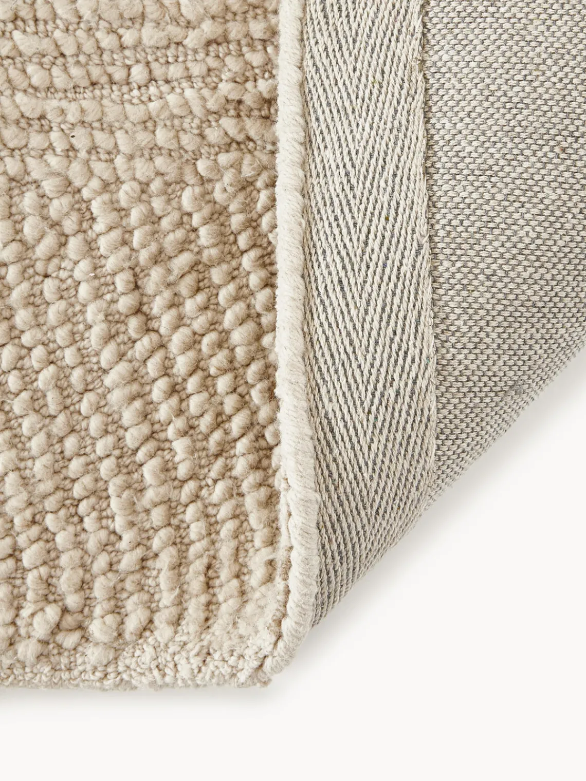 Westwing Collection Alfombra de pelo corto artesanal de lana Eleni^ Rectangular|Alfombras Rectangulares