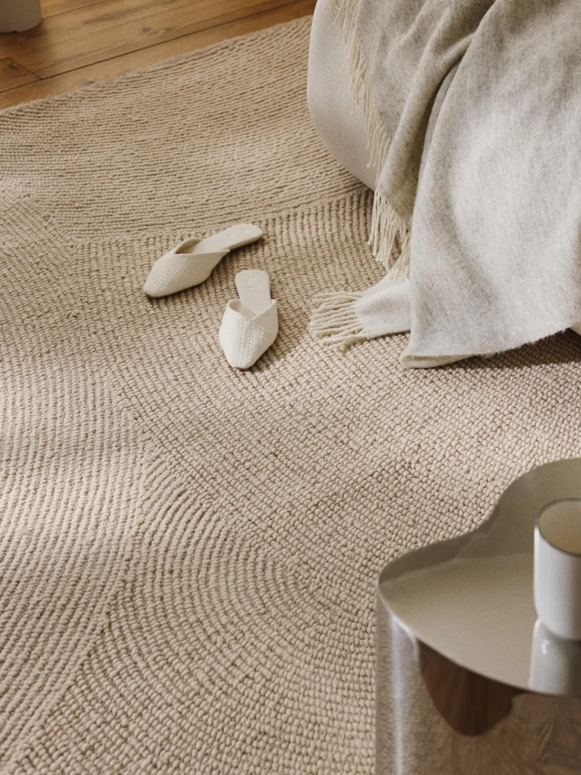 Westwing Collection Alfombra de pelo corto artesanal de lana Eleni^ Rectangular|Alfombras Rectangulares