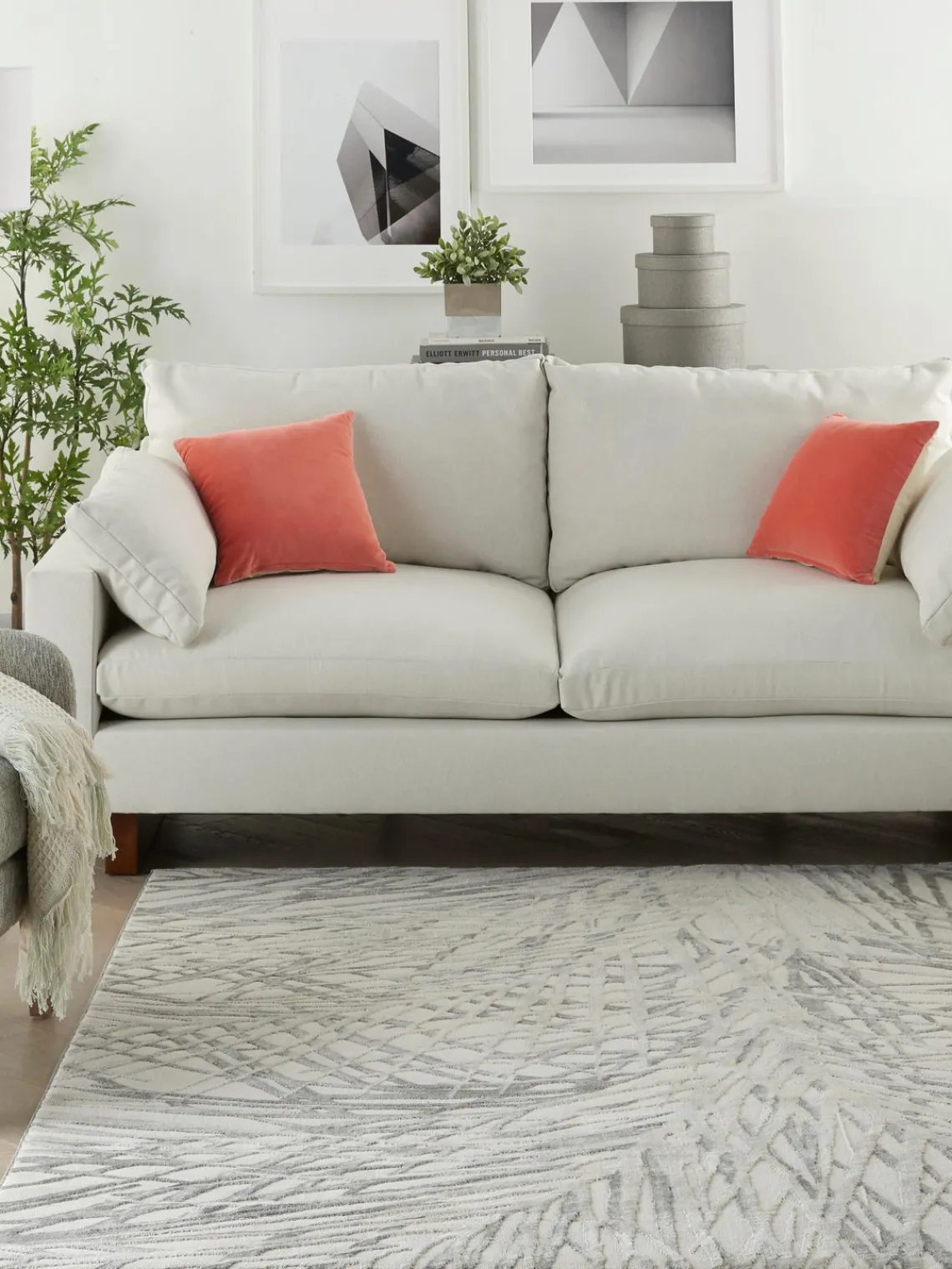 Rama Carpets Alfombra de pelo corto con relieves Rustic Texture