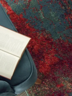 Nourison Alfombra de pelo corto de diseño Celestial