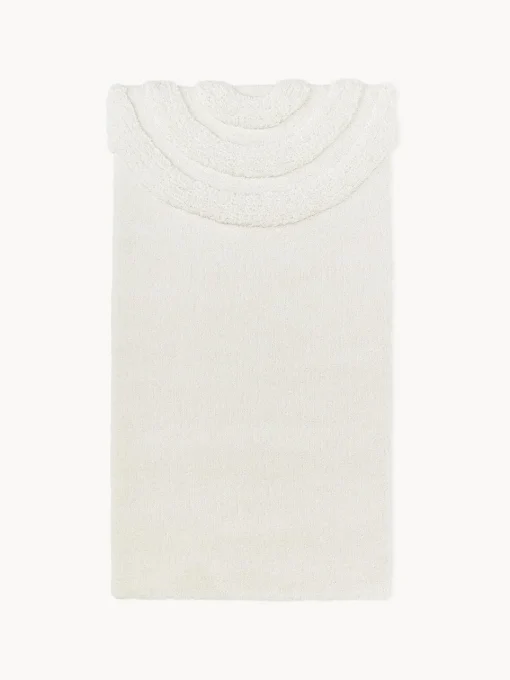 Westwing Collection Alfombra de pelo largo texturizada Rubbie