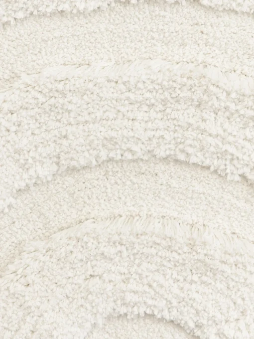 Westwing Collection Alfombra de pelo largo texturizada Rubbie