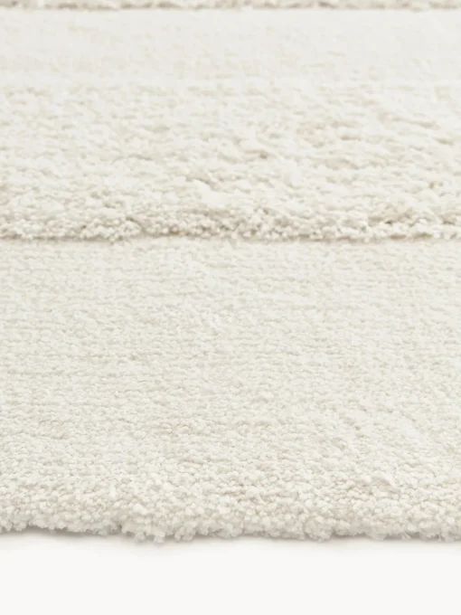Westwing Collection Alfombra de pelo largo texturizada Zion