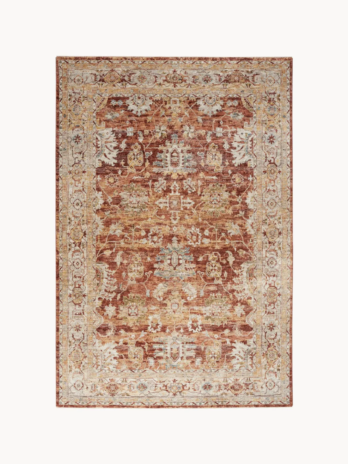 Rama Carpets Alfombra estampada de pelo corto Sahar