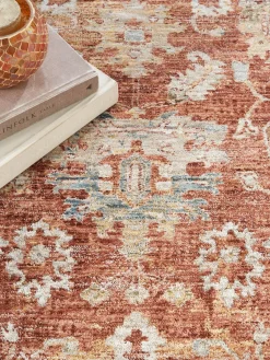 Rama Carpets Alfombra estampada de pelo corto Sahar