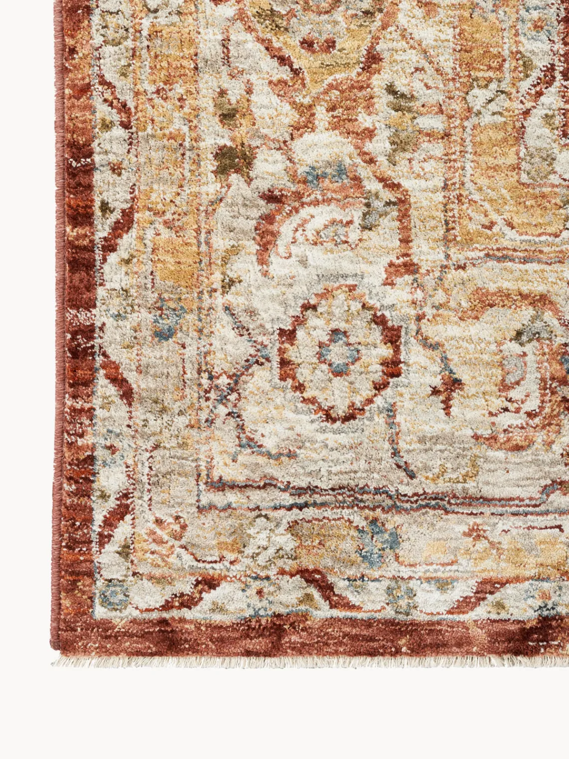 Rama Carpets Alfombra estampada de pelo corto Sahar