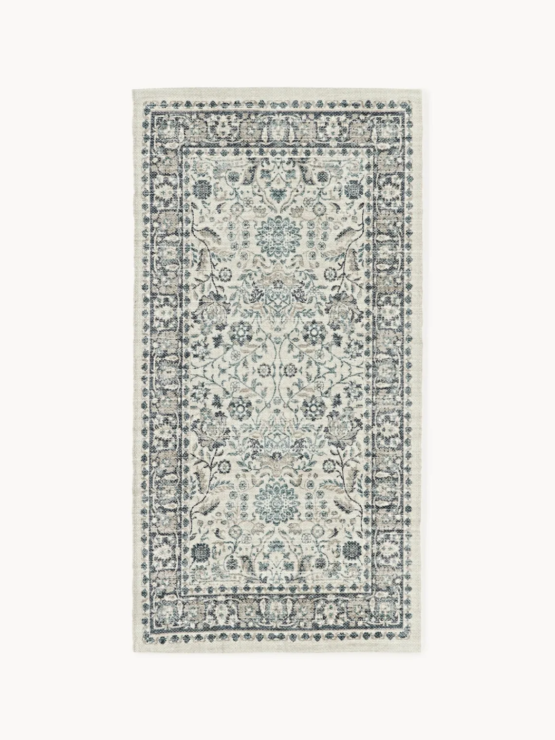 Westwing Collection Alfombra exterior artesanal con estampado vintage Tiara