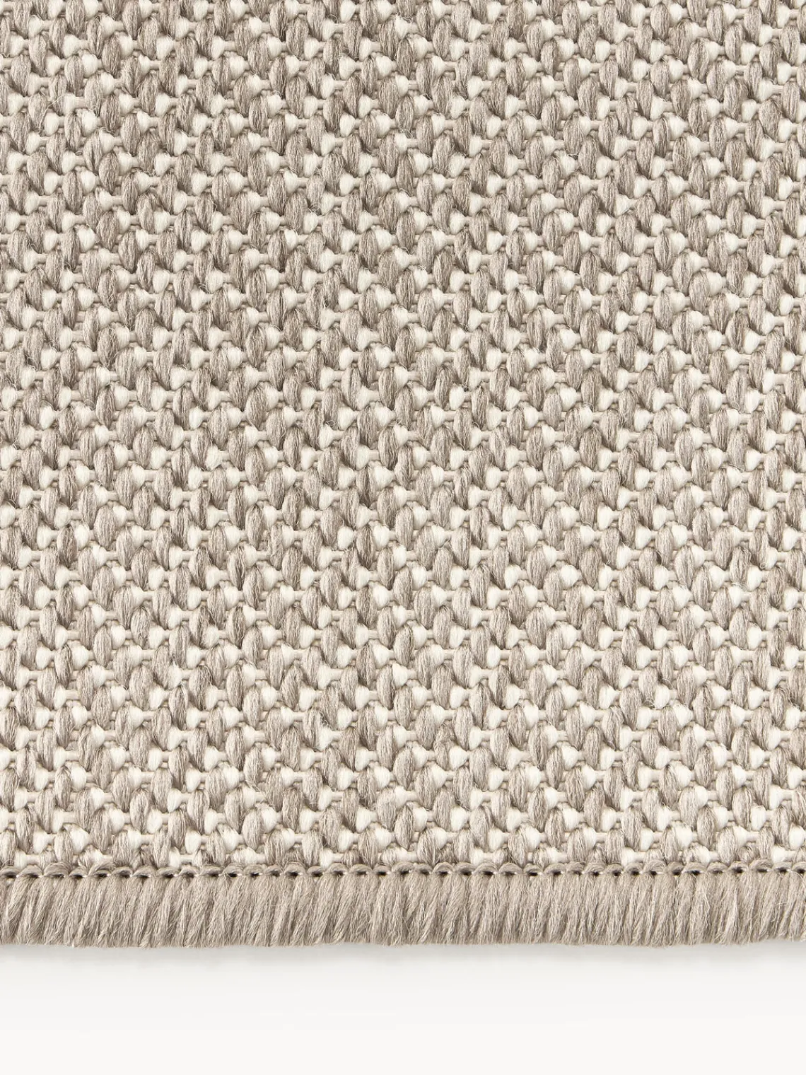 Westwing Collection Alfombra exterior reversible en zigzag Cort