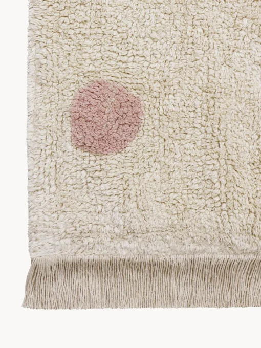 Niños Lorena Canals Alfombra infantil artesanal Hippy Dots, lavable