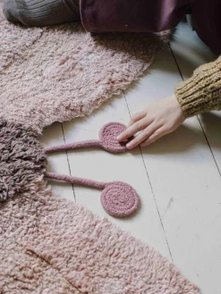 Niños Lorena Canals Alfombra infantil artesanal lavable Baby Butterfly