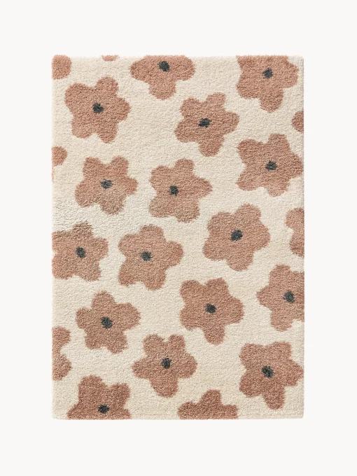 benuta Alfombra infantil con motivos florales Gobi^Niños Decoración Infantil|Alfombras Infantiles