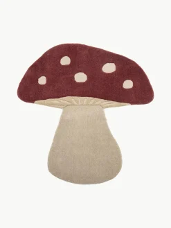 Bloomingville Mini Alfombra infantil de lana Mushroom^Niños Decoración Infantil|Alfombras Infantiles