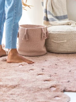 Niños Lorena Canals Alfombra infantil ovalada lavable Pine Cone