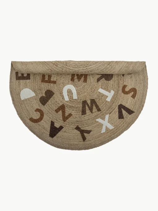 Niños Bloomingville Mini Alfombra infantil redonda de yute Dinne