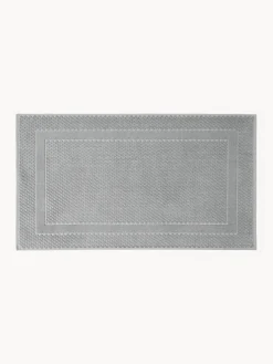 Westwing Collection Alfombrilla de baño antideslizante con diseño de panal Katharina^ Alfombras De Baño|Mantas