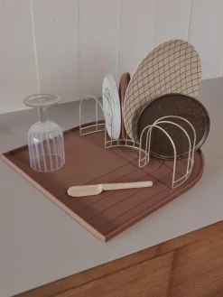 Oyoy Living Design Alfombrilla escurreplatos Dish^ Escurreplatos|Almacenaje De Cocina