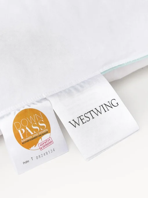 Westwing Collection Almohada de plumas Comfort, media^ Almohadas|Mantas