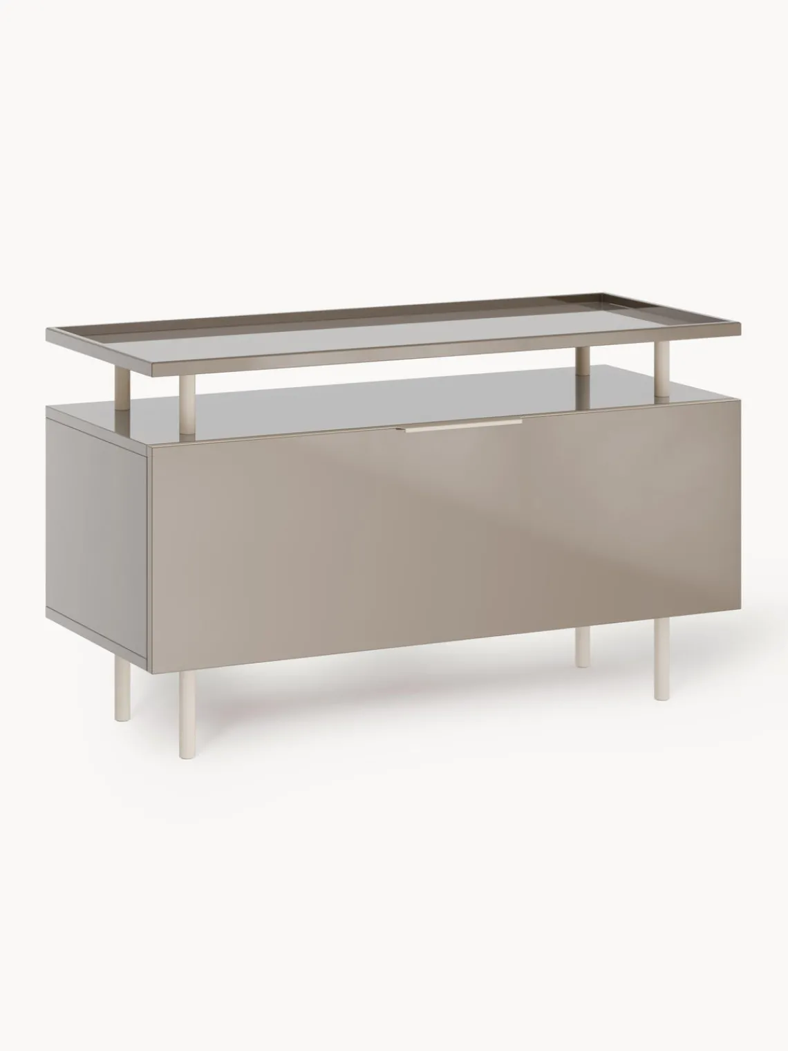 Westwing Collection Aparador de alto brillo Lenne