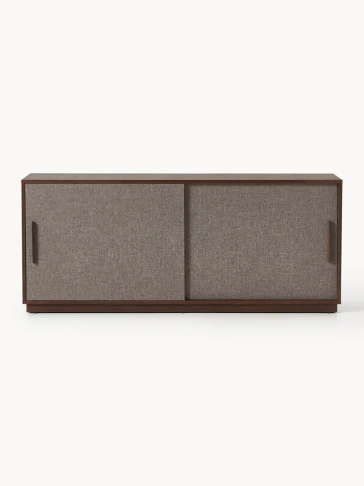 Westwing Collection Aparador de madera con frente tapizado Wisp